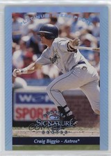 1997 Donruss Signature Series Platinum Press Proof /150 Craig Biggio #76 HOF 4f5