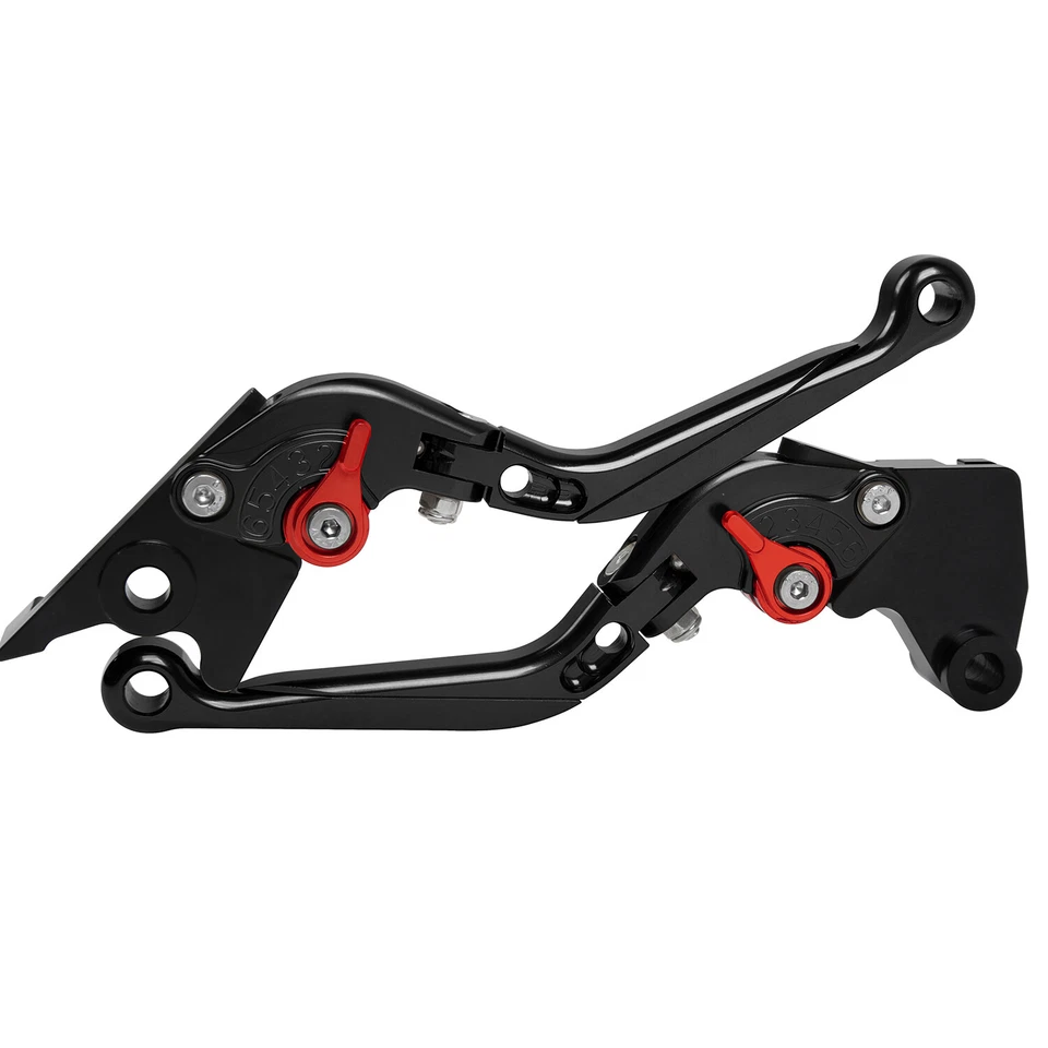 Para Yamaha YZF R3 2014-2021 R25 2014-2019 Palancas de freno de embrague extensibles plegables EE. UU. BK Foto 3 de 4