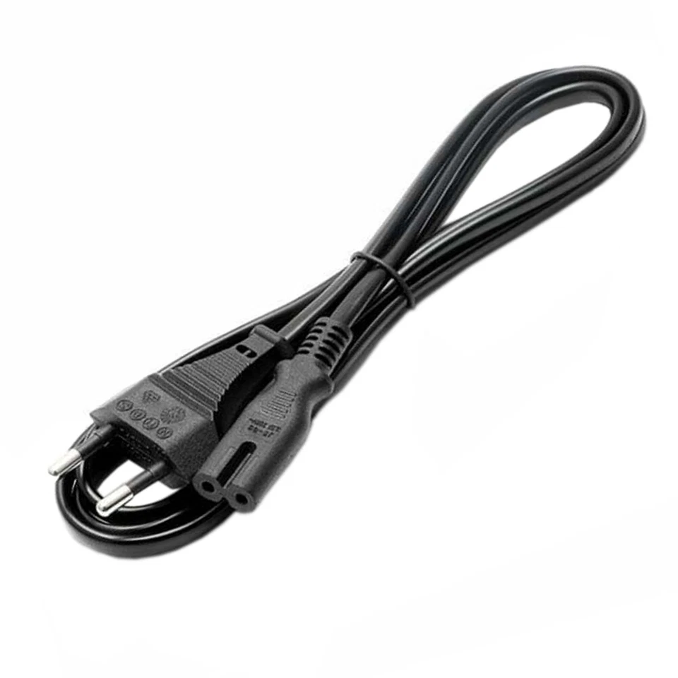 H51 Euro Stromkabel 1,5m, Eurostecker auf C7 Buchse, Netzkabel für Kleingeräte - Bild 3 von 4