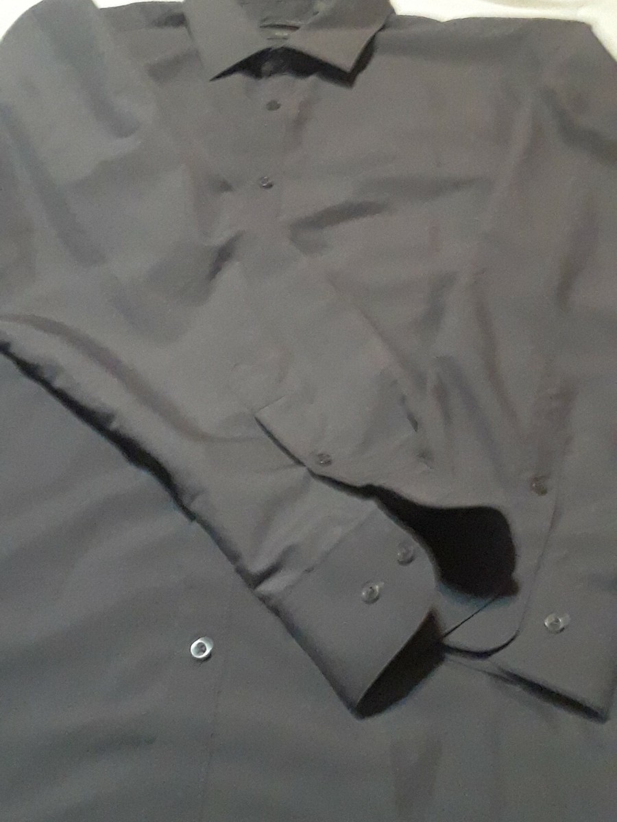 black label by ruffini dress shirt Black Label By Ruffini Men's Dress Shirt, XL Slim Fit, Italy
