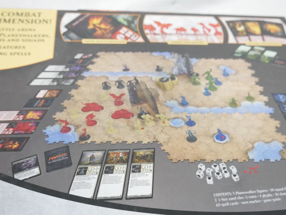 Magic The Gathering Arena of The Planeswalkers Hasbro Board Game Complete RPG + - Image 2 of 4