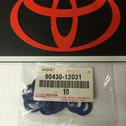 Genuine Toyota - Oil Drain Plug Washer Gaskets (QTY10) - 90430-12031