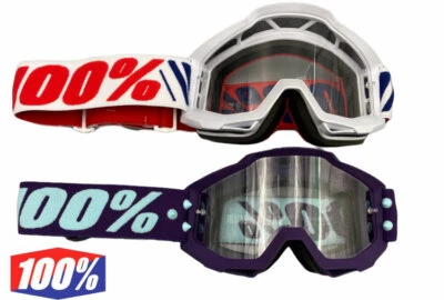 MASQUE 100% ACCURI GOGGLE SX/MX ENDURO MOTOCROSS - Photo 1/3