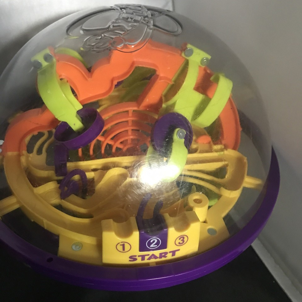 Perplexus Original Spin Master - Jeu Labyrinthe 3D Avec 100 Défis, Boule à Guidage