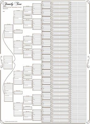 8 Generation Family Chart