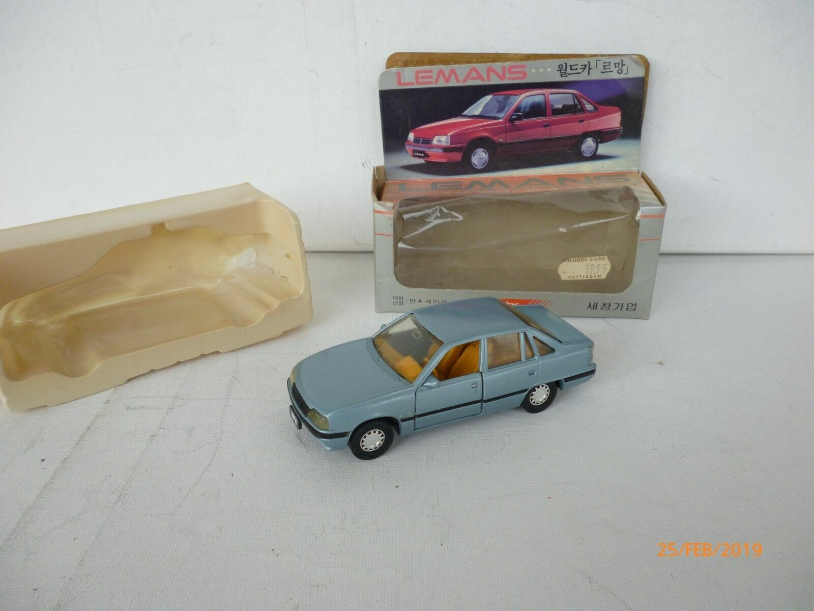 1/35 DIECAST MADE IN KOREA DEAWOO LEMANS KINGSTAR TOY MINICAR VERY RARE