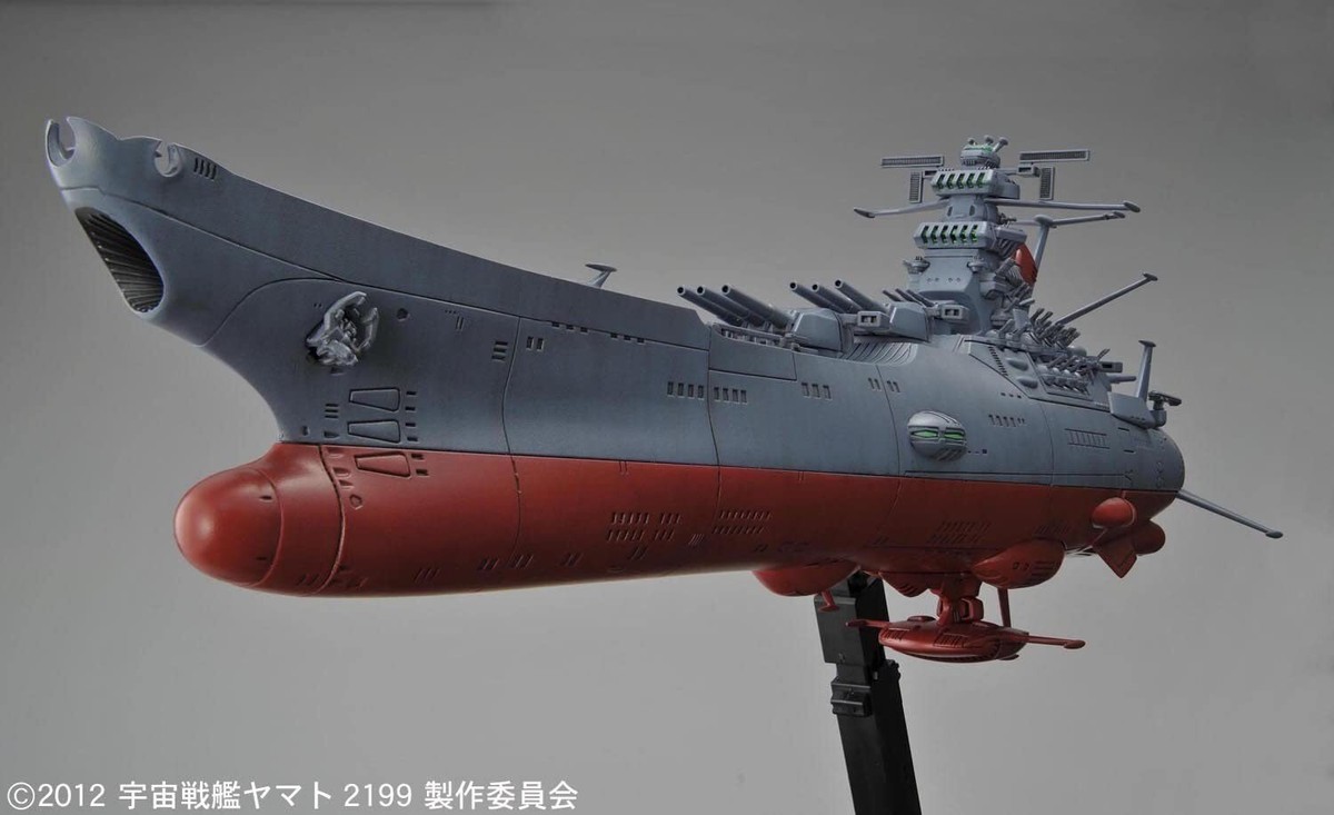 BANDAI 1/1000 model kit Space Battleship Yamato 2199 from Japan