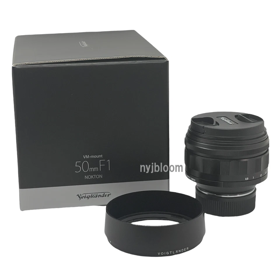 New VOIGTLANDER Nokton 50mm f1.0 Aspherical VM Leica M-Mount  Lens  - Image 2 of 4