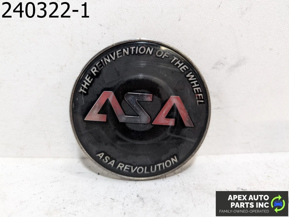 2002 Audi A6 3L ASA PRETO PERSONALIZADO TAMPAS DE CENTRO DE RODA 8C031 - Imagem 2 de 4