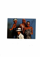 Boney M. - Autogrammkarte,  Signatur aufgedruckt, Rarre  AK,