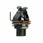 Genuine PURE TONE 1/4" Multi-Contact Mono BLACK Guitar Output Jack - PTT1BN