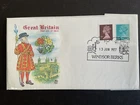 FDC - Stuart 1977    7p And 1/2p - Unaddressed Windsor Cancel