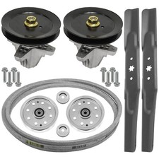 Spindle Blade Pulley  Belt For Cub Cadet LTX1040 LTX1042 918-04889 42"