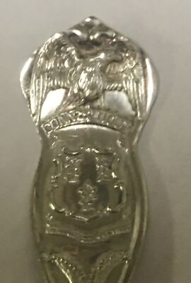 Connecticut Wm Rogers & Son AA Vintage Souvenir Spoon Collectible