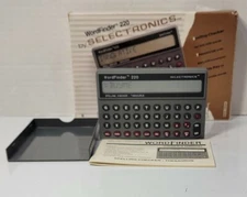 Vintage 1990 Selectronics Wordfinder 220 Spell Chech/ Thesaurus 