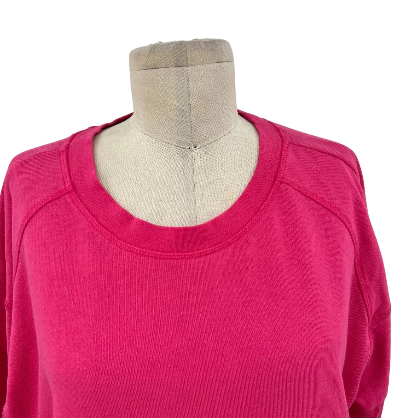 sweaty-betty after class crop sweatshirt