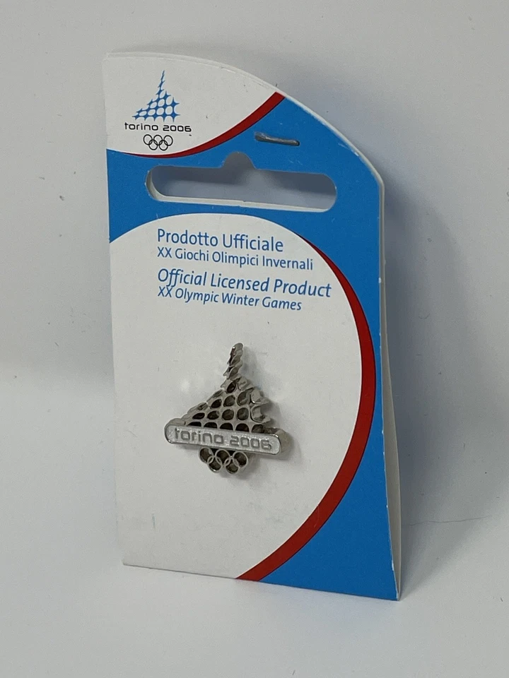 2006 Turin Olympic Pin - Lapel Winter Games Torino Italy - New On Card - Image 4 of 4