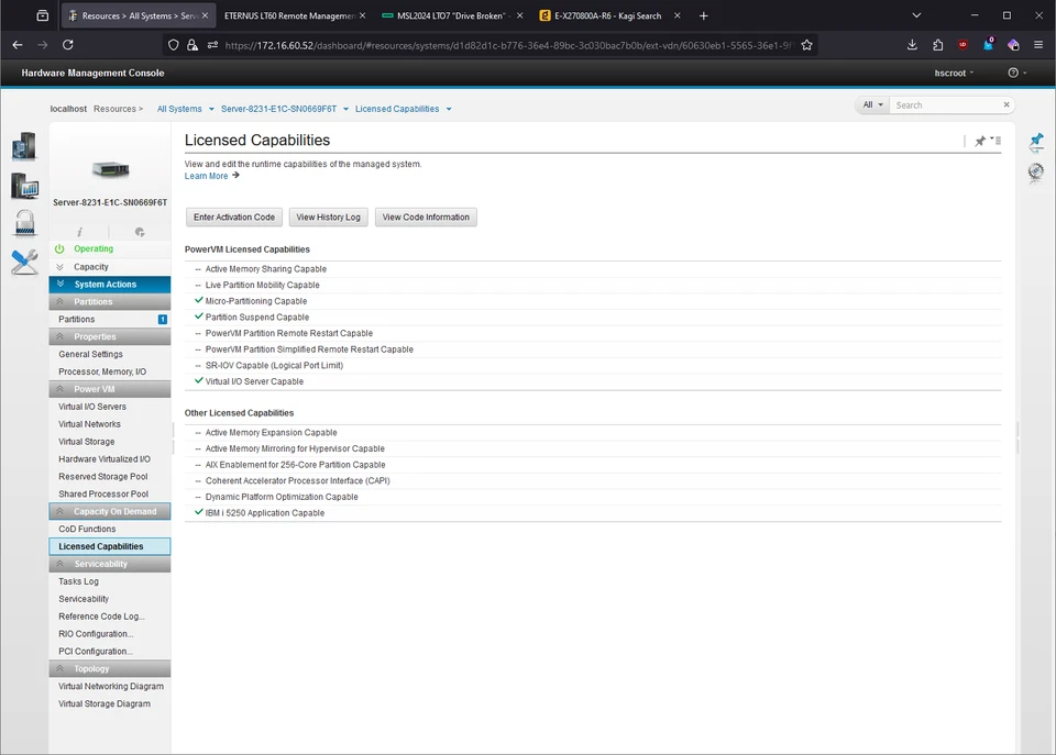 IBM Power 710 8231-E1C 1x 8C Power7 3.55GHz 128GB Ram 6x 2.5" Bay 2U Server - Image 2 of 4