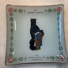 Vintage The Queen’s Beasts The Black Bull of Clarence Georama Ltd London RARE(1)