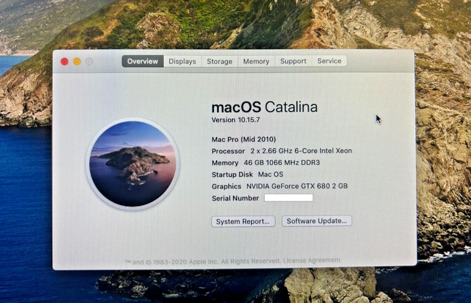 Apple Mac Pro A1289 2010 12-Core 2.66GHz GTX 680-2GB 46GB RAM 128GB SSD + 2TBHDD - Image 2 of 4