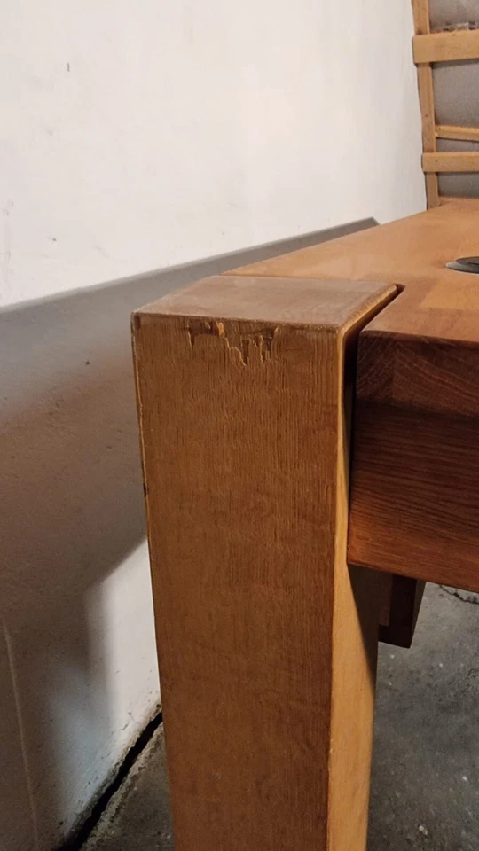 Schreibtisch Massivholz TOP sehr stabil - Bild 4 von 4