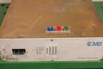 M2 Dc Plasma Power Supply3 X 400 Vac25A Max50-60 Hz Thor12K Thor12K 60Days Warre