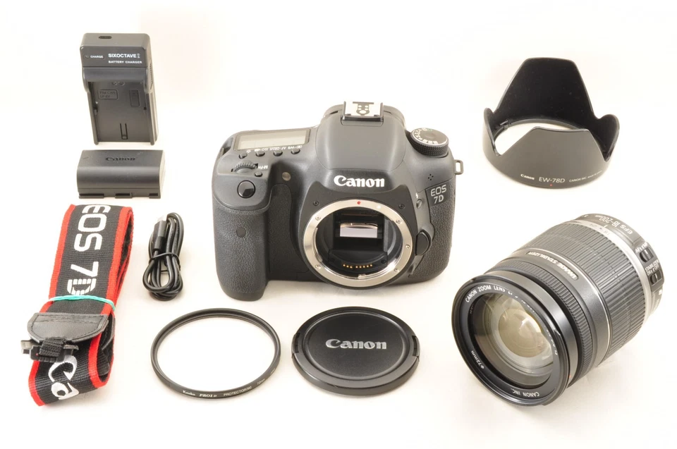 Canon EOS 7D 18.0MP DSLR Camera /18-200mm f3.5-5.6 IS Lens *Mint 460shots* #4261 - Image 2 of 4
