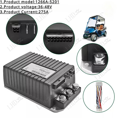 DC Motor Controller For Curtis Cub Car Golf Cart Parts 1266A-5201 1510A-5251