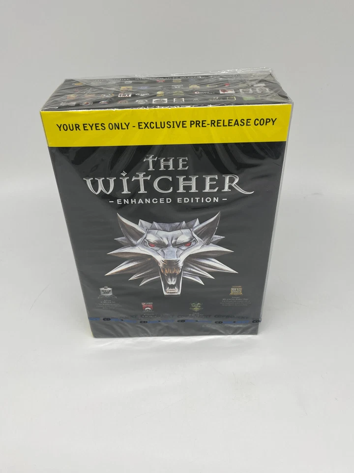 The Witcher Enhanced Edition PC 2008 Pre Release Copy "Your Eyes Only" SEALED! - Bild 2 von 4
