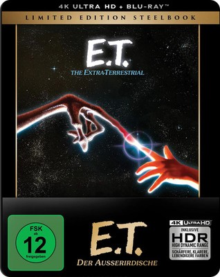 E.T. - Der Außerirdische - 2-Disc Limited Steelbook (4K UHD + Blu-ray) NEU&OVP