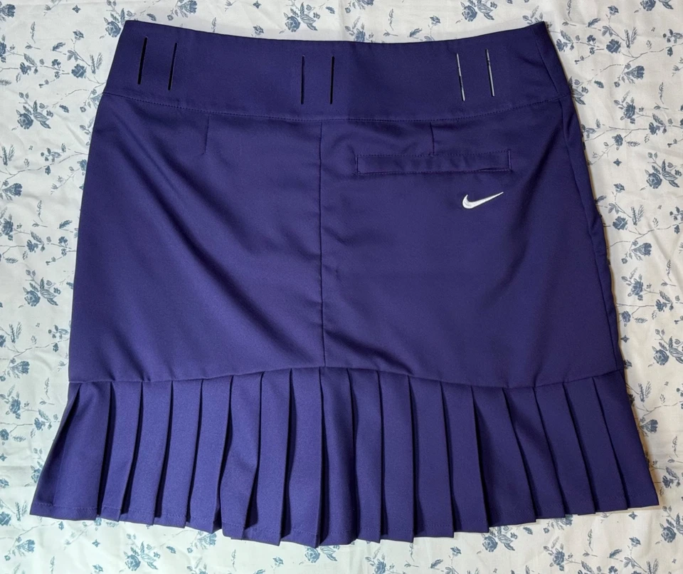 Falda azul Nike Golf Tour Performance DRI-FIT para mujer talla 4 Foto 4 de 4