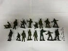 Vintage Toy Army Men Louis Marx TimMee Auburn Ideal LOT K 16 pcs