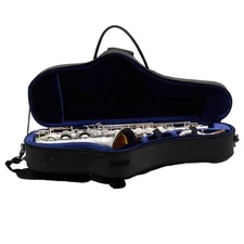 Buescher 400 Top Hat & Cane Tenor Saxophone in Satin Silver SN 309409 EXQUISITE