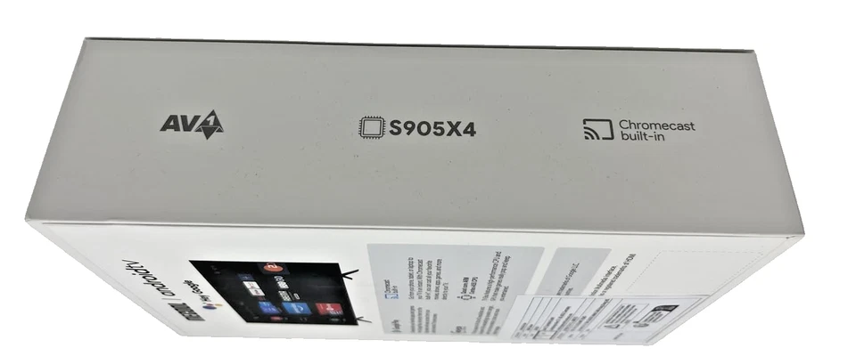 MECOOL KM6 Deluxe 4K TV Box Android TV 10 HDR 4GB/64GB ATV WIFI 6 - Image 2 of 4