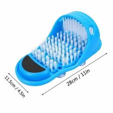 Simple Shower Foot Scrubber Cleaner Sandal Suction Cup Massager Scrubs Brushes