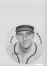 2013 Panini Cooperstown Collection Colgan's Chips Discs Warren Spahn HOF 3h2