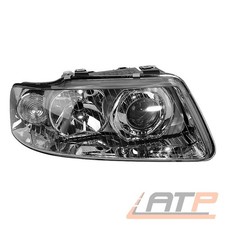 SCHEINWERFER FRONTSCHEINWERFER H7/H1 HALOGEN RECHTS FÜR AUDI A3 8L AB BJ 00-