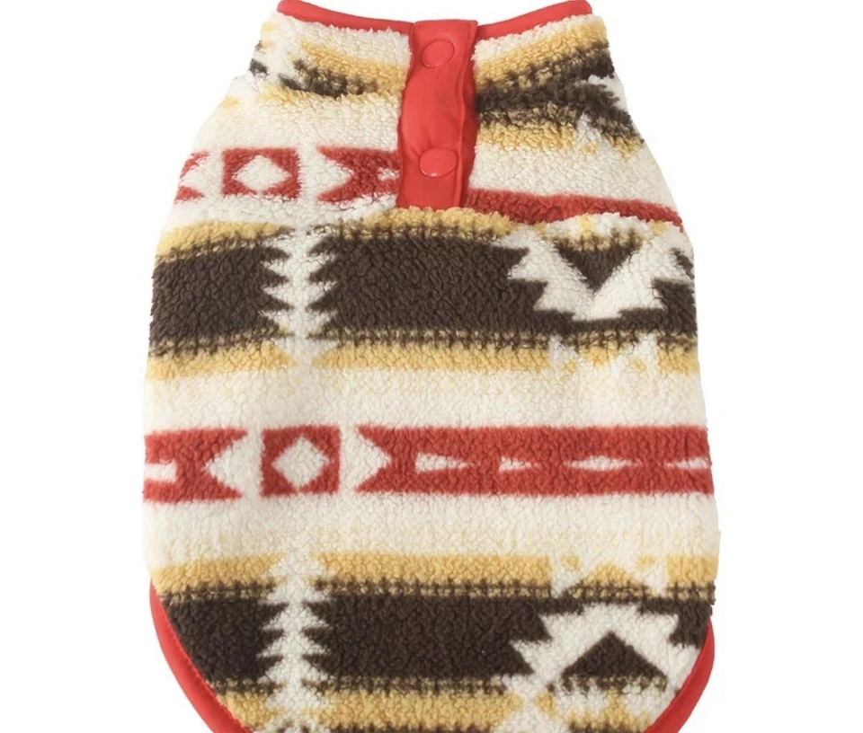 Suéter polar azteca para perro XL se adapta a perro de 13-20 lb nuevo Foto 2 de 2