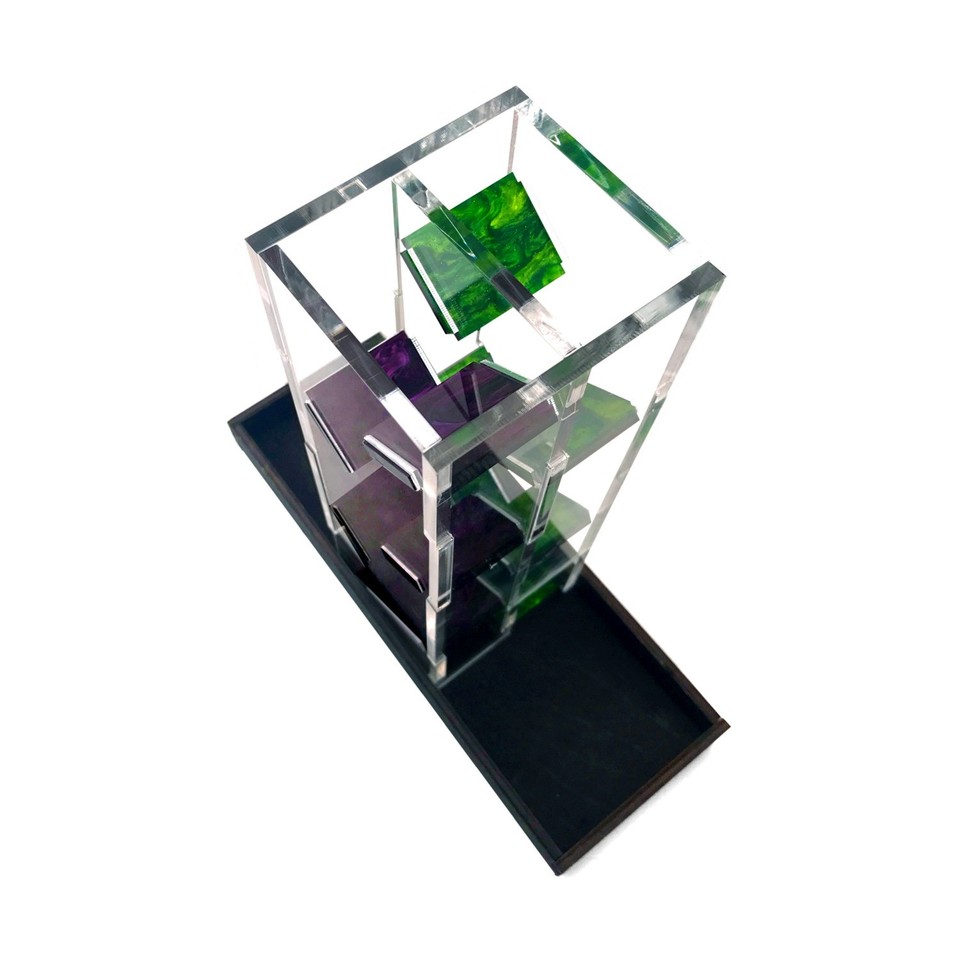 C4Labs Dice Tower & Vassoio Per Giochi Di Dadi