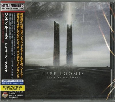 Jeff Loomis    Zero Order Phase JAPAN CD with OBI