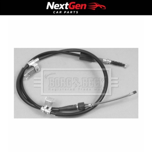 Borg & Beck Brake Cable Lh Rear for Mazda Premacy 99-