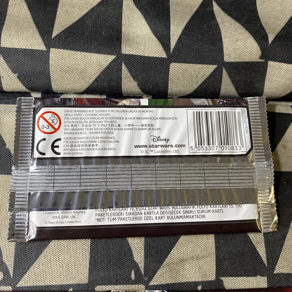 Topps Force Attax Star Wars Trading Cards Force Awakens Booster Packs Lot Of 5 - Image 3 of 3