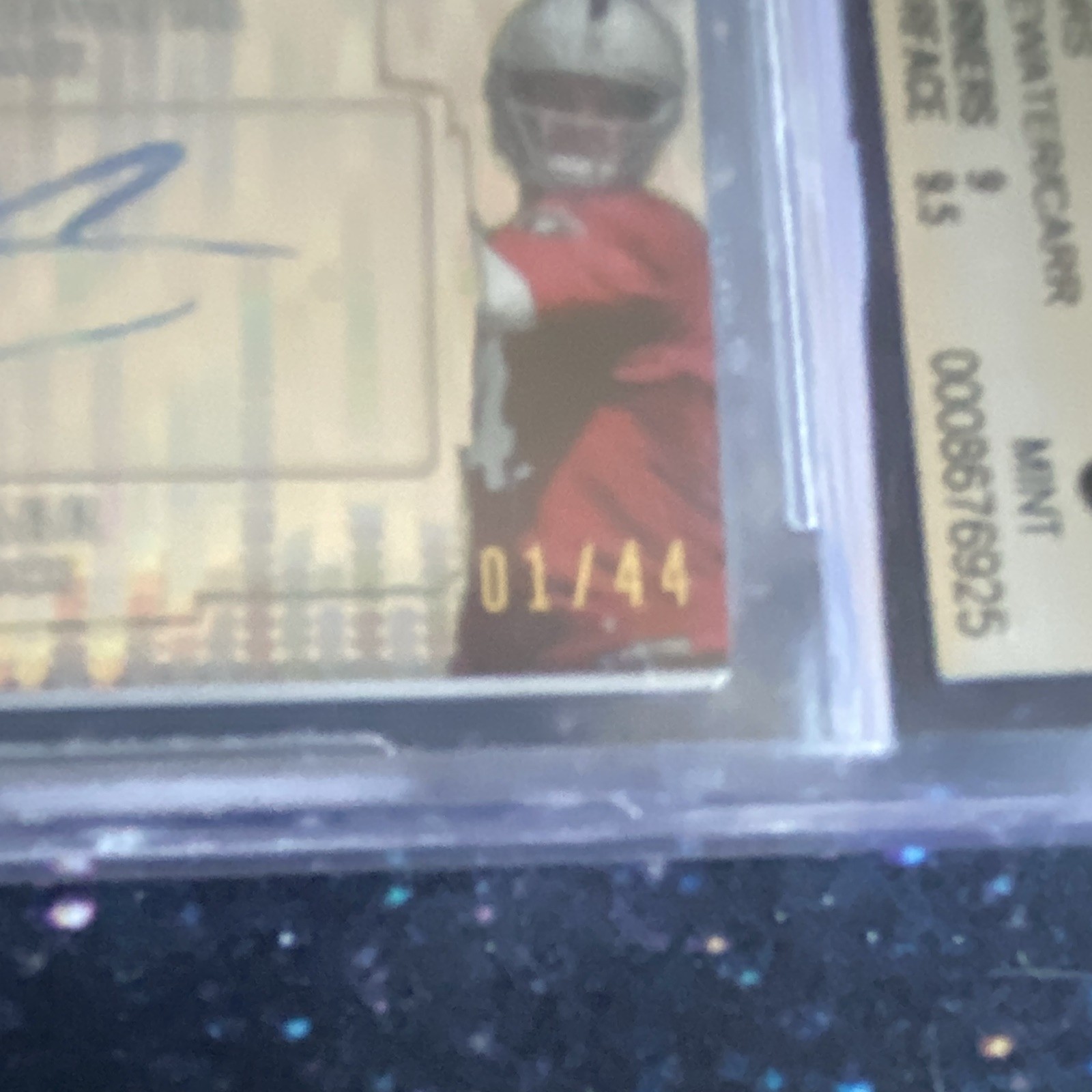 2014 Bowman Sterling Bridgewater/Carr Dual Patch Auto 01/44 BGS 9 view 5