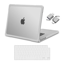 MOSISO Compatible with MacBook Pro 16 inch Case 2025-2021 M4 M3 Translucent