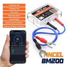 ANCEL 12V Battery Monitor Bluetooth APP Car Battery Health Battery Tester Tools