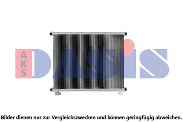 Aks Dasis Kondensator, Klimaanlage 422099N-image
