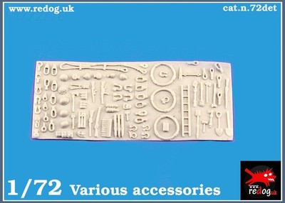 1/72 Redog - Detailing Sheet for Scale Modeling.