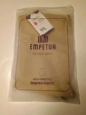 Empetua Women's Nude High Waisted Shaper Panty Underwear Size M/L