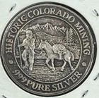 20 gram .999 Silver Round - Historic Colorado Mining "First Colorado Gold Rush"