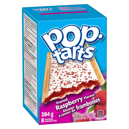 Kellogg's Pop-Tarts, marotowy smak malinowy, 8 wypieków, 384g / 13,5 uncji - Zdjęcie 4 z 4